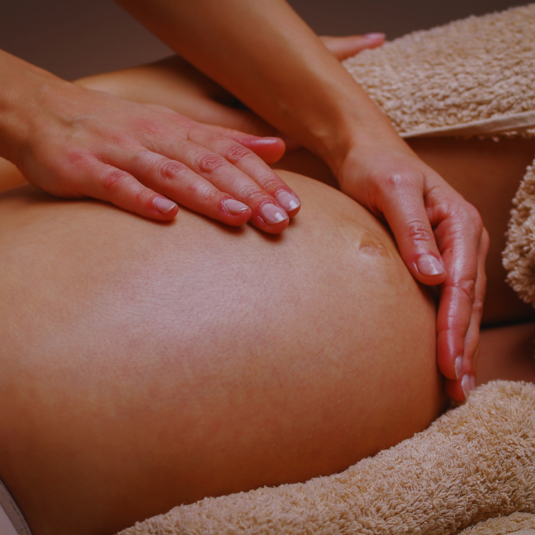 Těhotenská masáž