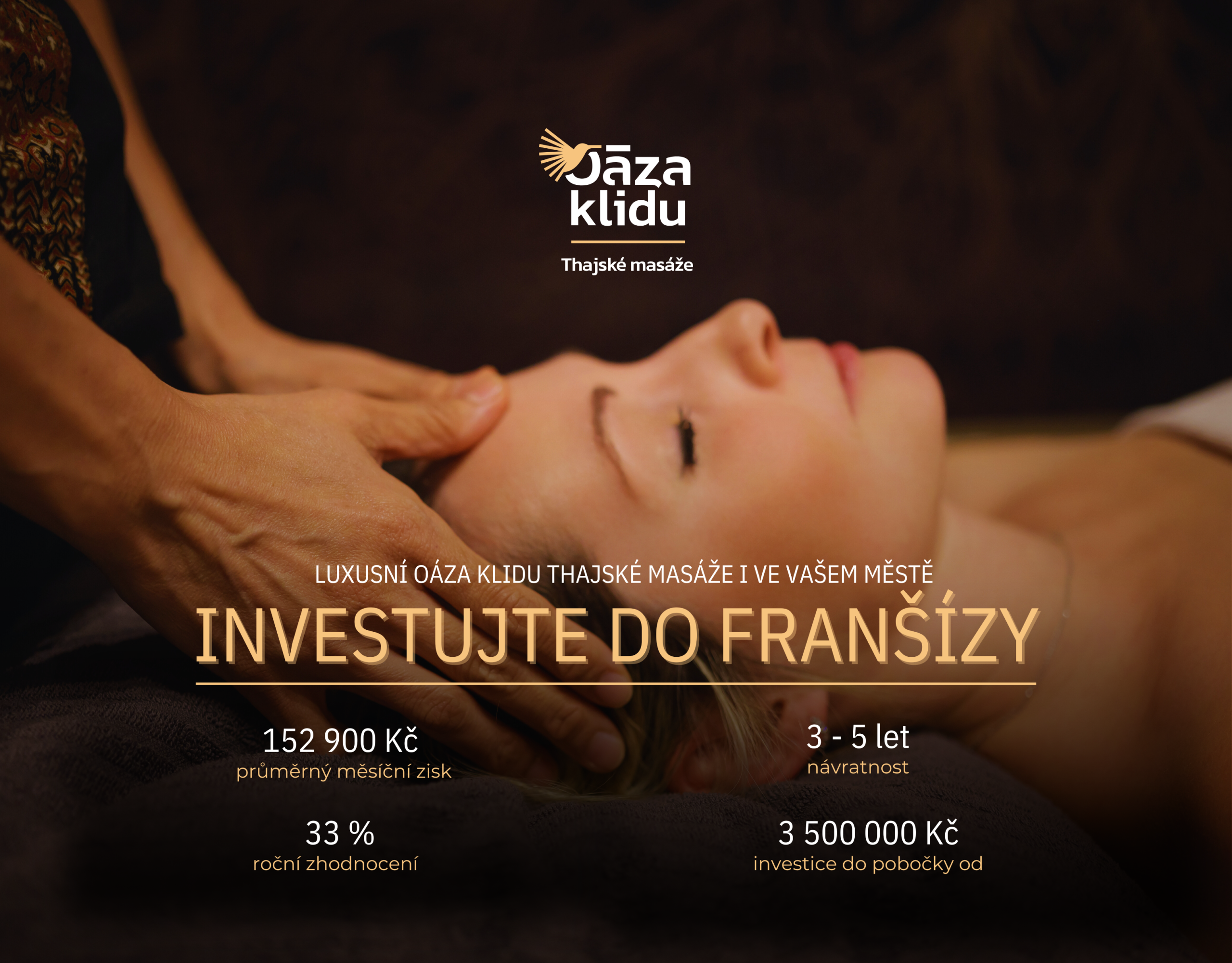 Investice do franšízy Oáza klidu